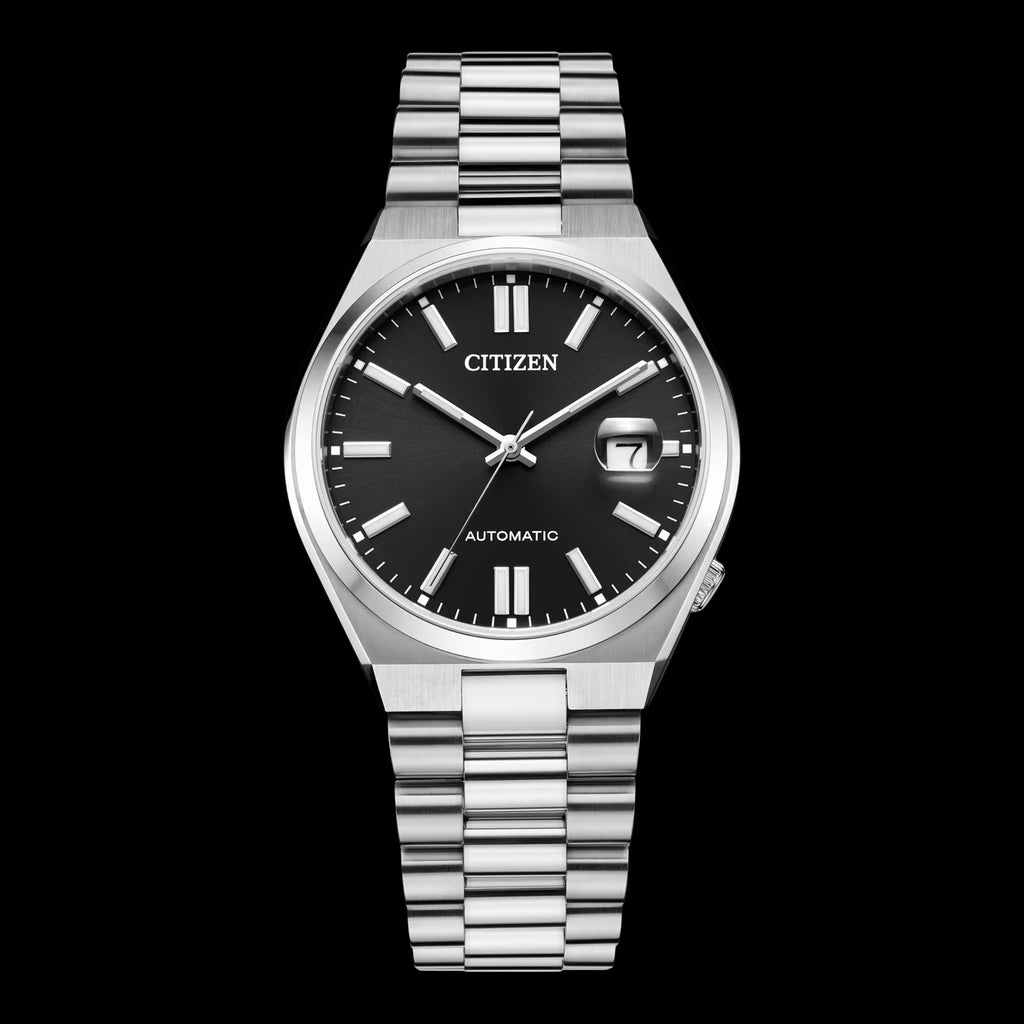 Citizen Tsuyosa Automatic Black Dial Stainless Steel 40mm Watch – NJ0150-81E