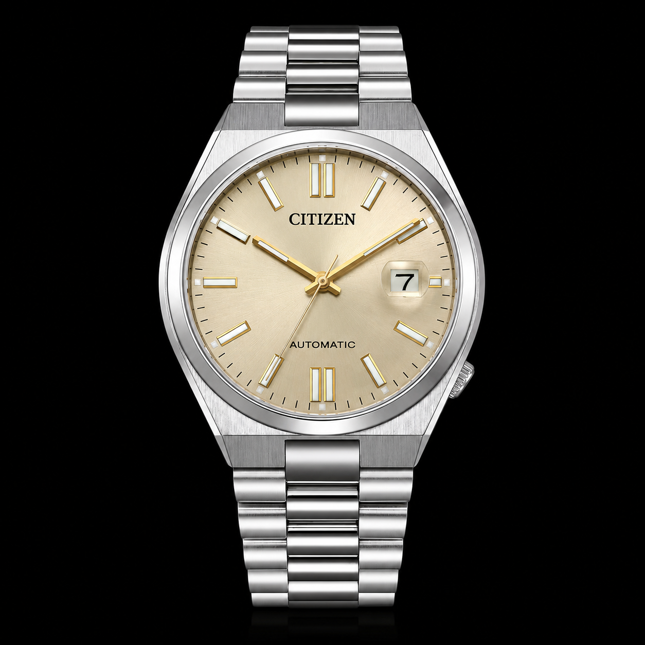 Citizen Tsuyosa NJ0151-88W 40mm Automatic Champagne Dial Watch