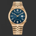 Citizen Tsuyosa 60 NK0023-57L 40mm Automatic Rose Gold-Tone Blue Dial Watch