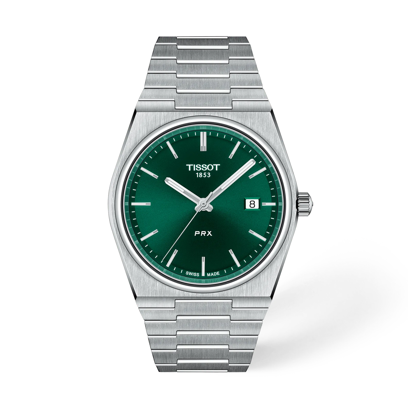 Tissot PRX 40mm Green Dial Quartz Watch Ref. T137.410.11.091.00