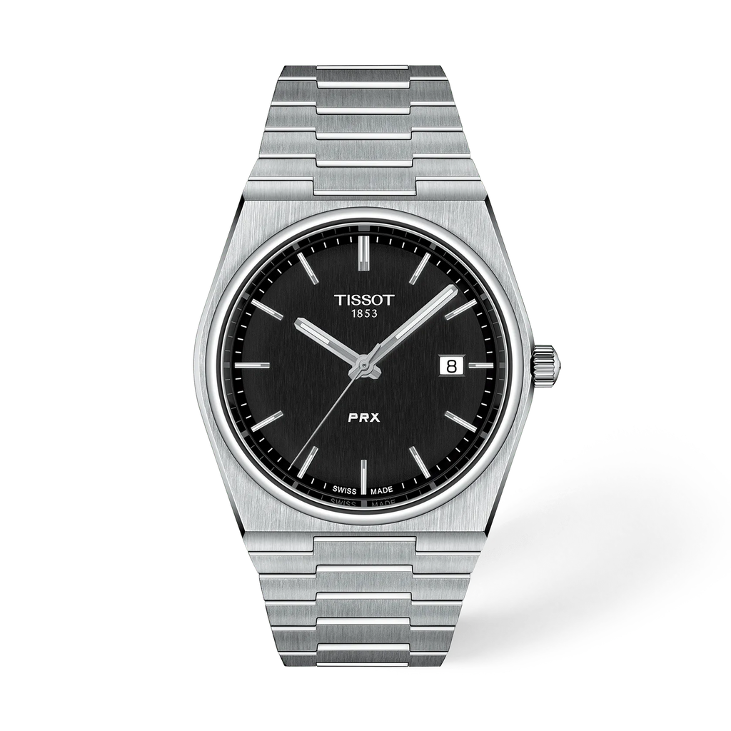 Tissot PRX 40mm Quartz Black Dial Stainless Steel Watch T137.410.11.051.00
