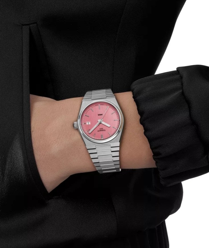 Tissot PRX 35mm Pink Dial Quartz Watch | T137.210.11.331.00