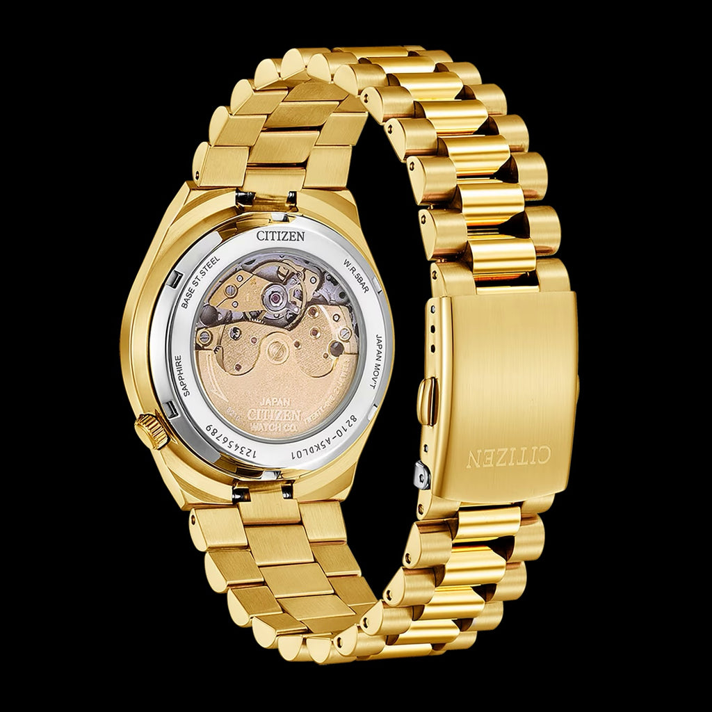 Citizen Tsuyosa Automatic Scarlet Red Dial Gold-Tone | NJ0153-82X