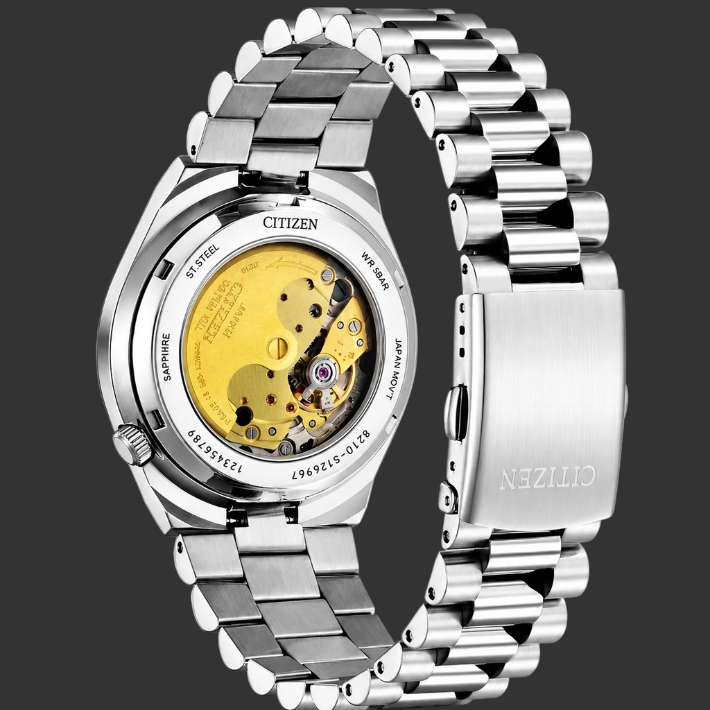 Citizen TSUYOSA NJ0150-56W 40mm Automatic Burgundy Dial Stainless Steel Watch