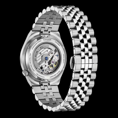 Citizen Tsuyosa 60 Automatic Black Dial Stainless Steel Watch | NK0020-55E