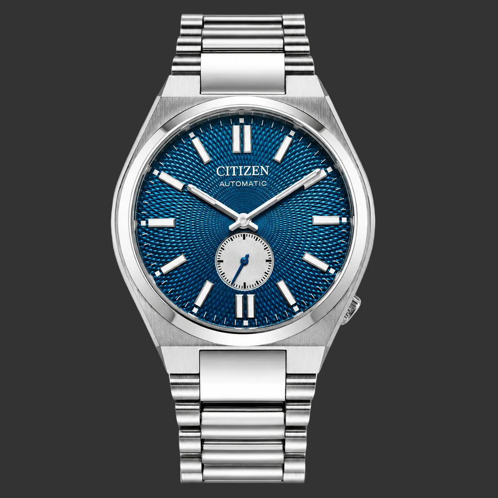 Citizen Tsuyosa Small Seconds NK5010-51L 40mm Automatic Blue Dial Watch