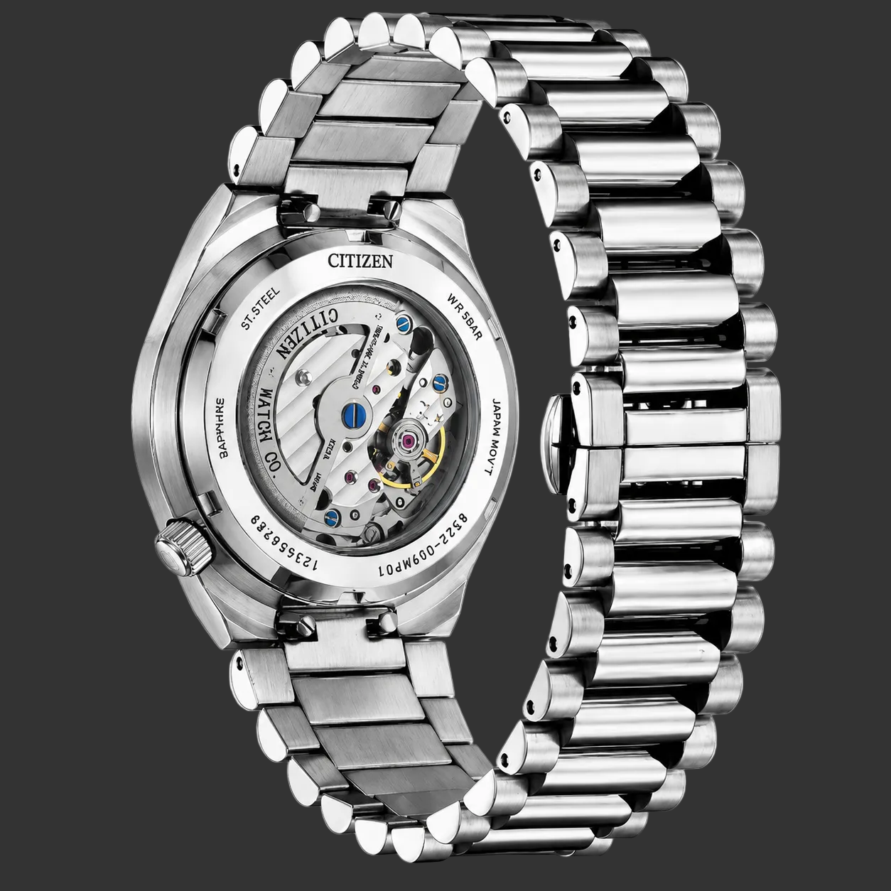 Citizen Tsuyosa Small Seconds NK5010-51L 40mm Automatic Blue Dial Watch