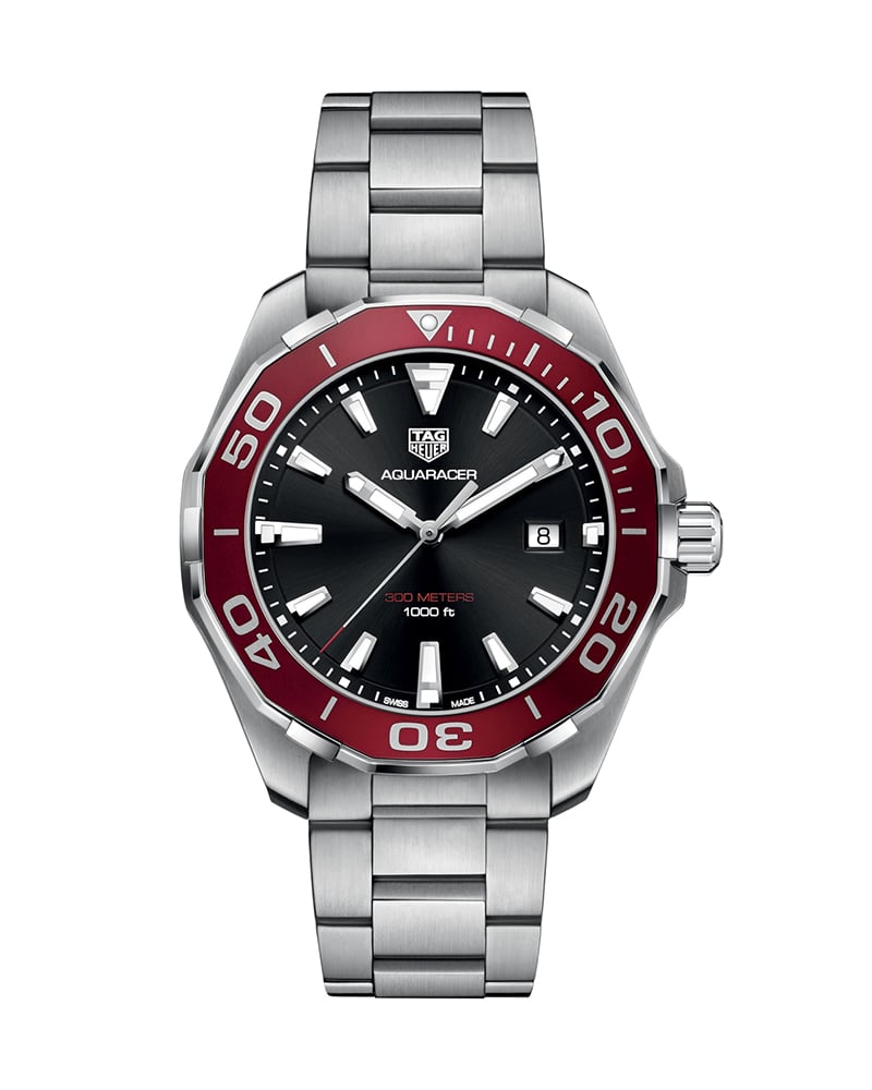 TAG Heuer Aquaracer Men’s Watch WAY101B.BA0746 – 43mm Black Dial Quartz