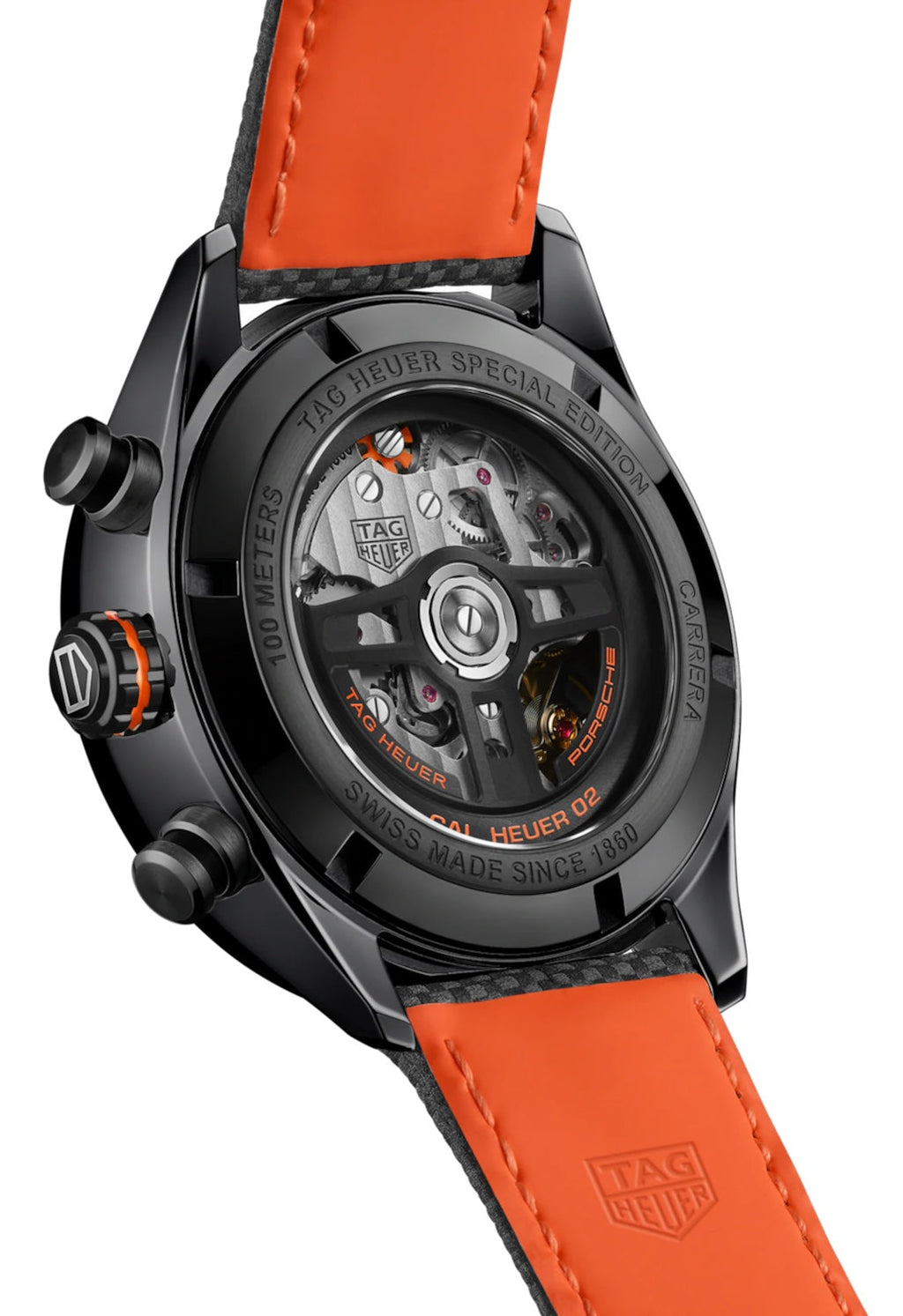 Tag Heier Watch Carrera Porsche Orange Racing Special Edition Cbn2a1m Fc6526